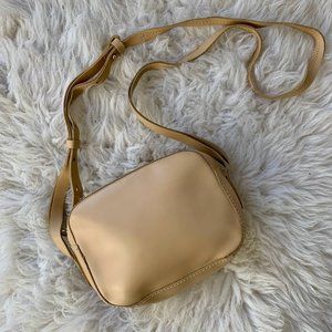 J. Crew Crossbody Leather Camera Bag (Tan)